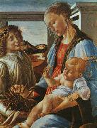 Madonna and Child with an Angel Botticelli